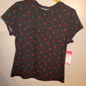 Md Yummy Soft NWT Cherry shirt